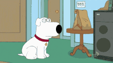 Family Guy Brian Griffin GIF - Family Guy Brian Griffin Sniff GIFs