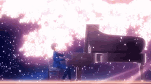 Animewinter Your Lie In April GIF - Animewinter Your Lie In April Piano GIFs