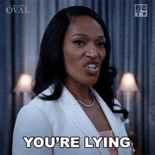 Youre Lying Victoria Franklin GIF - Youre Lying Victoria Franklin The Oval GIFs