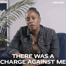 There Was A Charge Against Me Makeda Davis GIF - There Was A Charge Against Me Makeda Davis Marie Claire GIFs