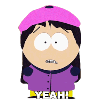 Yeah Wendy Testaburger Sticker - Yeah Wendy Testaburger South Park Stickers