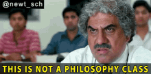 This Is Not A Philosophy Class Boman Irani GIF - This Is Not A Philosophy Class Boman Irani 3idiots GIFs