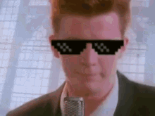 Rick Roll Deal With It GIF - Rick Roll Deal With It Rick Astley GIFs