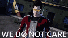 We Do Not Care No More Heroes GIF - We Do Not Care No More Heroes No More Heroes3 GIFs
