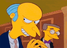 Mr Burns Excellent GIF - Mr Burns Excellent The Simpsons GIFs