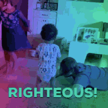 kid baby cute dancing righteous