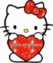 Hello Kitty Good Morning GIF - Hello Kitty Good Morning Glitter GIFs