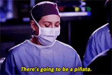 Greys Anatomy Meredith Grey GIF - Greys Anatomy Meredith Grey Theres Going To Be A Pinata GIFs