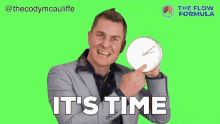 Its Time Times Up GIF - Its Time Times Up Cody Mcauliffe GIFs