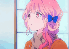 Pink Hair Anime Girl GIF - Pink Hair Anime Girl Anime GIFs