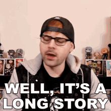 Well Its A Long Story Jared Dines GIF - Well Its A Long Story Jared Dines Well I Dont Know Where To Start GIFs