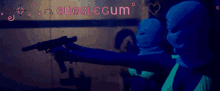 bubblegum gun shoot