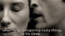 Dirty Sleep Talking GIF - Dirty Sleep Talking When He Be Whispering Nasty Things In His Sleep GIFs