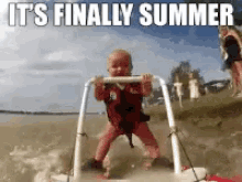 Super Baby Summer Feels GIF - Super Baby Summer Feels Finally Summer GIFs