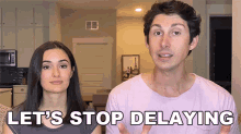 Lets Stop Delaying Maclen GIF - Lets Stop Delaying Maclen Ashleigh GIFs