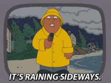 Raining Raining Sideways GIF - Raining Raining Sideways Ollie Williams GIFs