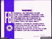 Purple Fbi Warning Vhs Tape Cassette GIF - Purple Fbi Warning Vhs Tape Cassette GIFs