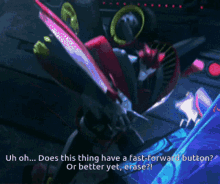 Knock Out Transformers Prime GIF - Knock Out Transformers Prime Fast Forward Button GIFs