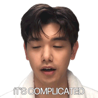 Its Complicated Eric Nam Sticker - Its Complicated Eric Nam Harpers Bazaar Stickers