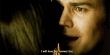 stefan salvatore saying goodbye i will love you forever the vampire diaries