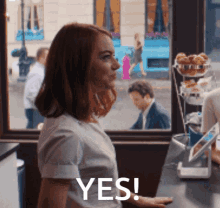 Emma Stone Emma Stone Yes GIF - Emma Stone Emma Stone Yes Yes GIFs