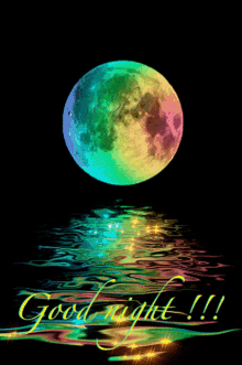 Goodnight Moonlight GIF - Goodnight Moonlight Water GIFs