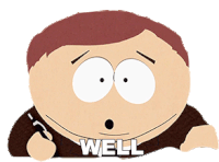 Well Eric Cartman Sticker - Well Eric Cartman South Park Stickers