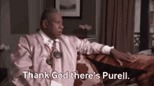 Andre Leon Talley Purell GIF - Andre Leon Talley Purell Thank God GIFs