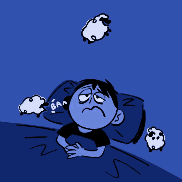 Insomnia Sleepy GIF - Insomnia Sleepy Sheep GIFs
