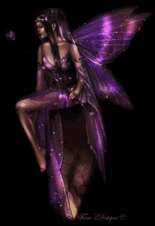 Purple Fairy Sparkles GIF - Purple Fairy Fairy Sparkles GIFs