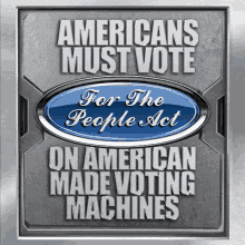 Americans Must Vote On American Made Voting Machines GIF - Americans Must Vote On American Made Voting Machines Voting Machines GIFs