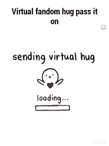 Virtualhug Fandom Hug GIF - Virtualhug Fandom Hug Pass It On GIFs