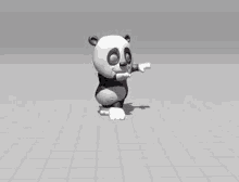 panda dance grooves moves cute