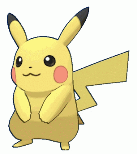Pikachu Cute Sticker Pikachu Cute Standing Discover Share Gifs