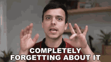 Completely Forgetting About It Mitchell Moffit GIF - Completely Forgetting About It Mitchell Moffit Asapscience GIFs