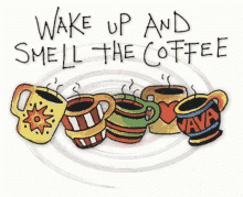 Good Morning Wake Up GIF - Good Morning Wake Up Smell Coffee GIFs