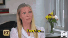 Gwyneth Paltrow Exercise GIF - Gwyneth Paltrow Exercise Health Beauty Secrets GIFs