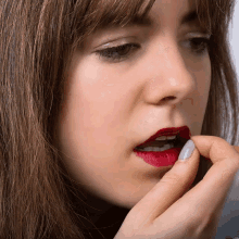 Peeling GIF - Peeling Peeling Skin Lip Stain GIFs