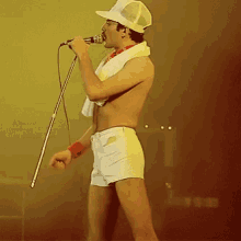 Freddie Mercury Queen GIF - Freddie Mercury Queen Sexy GIFs
