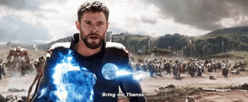 Bring Me Thanos Thor GIF - Bring Me Thanos Thor Avenger - Descubre &amp;  Comparte GIFs