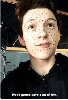 Tom Holland Spiderman GIF - Tom Holland Spiderman Have A Lot Of Fun GIFs