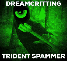Dream Critting Trident GIF - Dream Critting Trident Trident Spammer GIFs