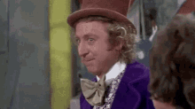 willy wonka lean in