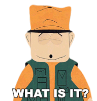 What Is It Jimbo Kern Sticker - What Is It Jimbo Kern South Park Stickers