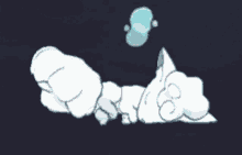 pokemon vulpix cute alolan form sleep