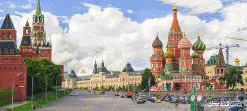 Moscow москва кремль GIF - City Russia Kremlin - Discover & Share GIFs