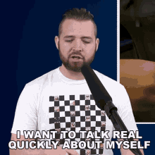 I Want To Talk Real Quickly About Myself Bricky GIF - I Want To Talk Real Quickly About Myself Bricky Talk About Me GIFs