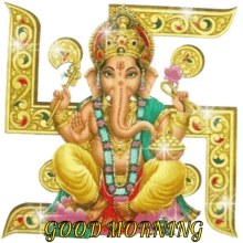 Lord Ganesha Good Morning GIF - Lord Ganesha Good Morning God GIFs