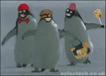 silly penguins walk silly walk reaction