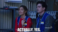 Superstore Amy Sosa GIF - Superstore Amy Sosa Actually Yes GIFs